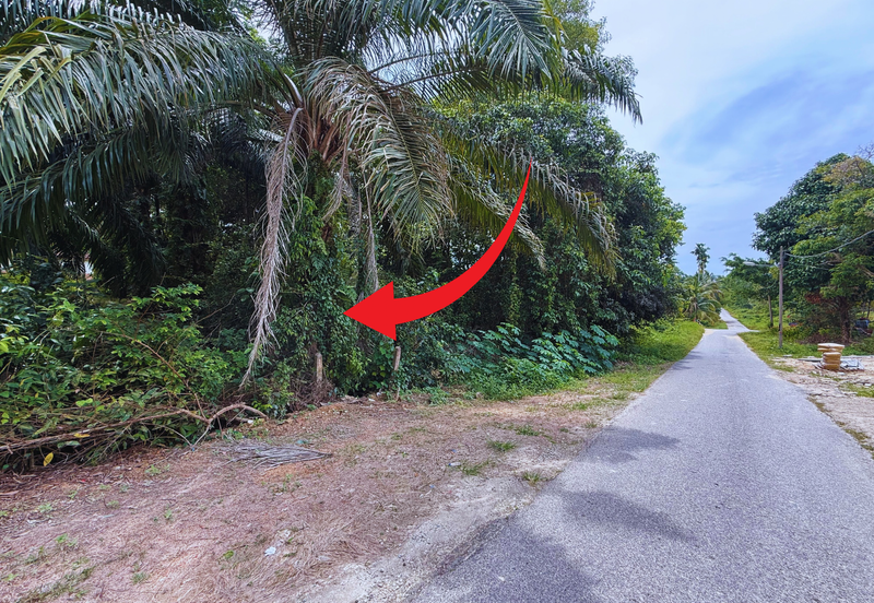 Tanah tepi Jalan syarat Bangunan 1361m²  di Kg. Kelulut, Marang, Terengganu