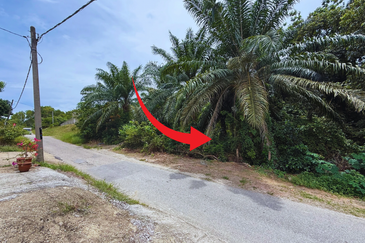 Tanah tepi Jalan syarat Bangunan 1361m²  di Kg. Kelulut, Marang, Terengganu