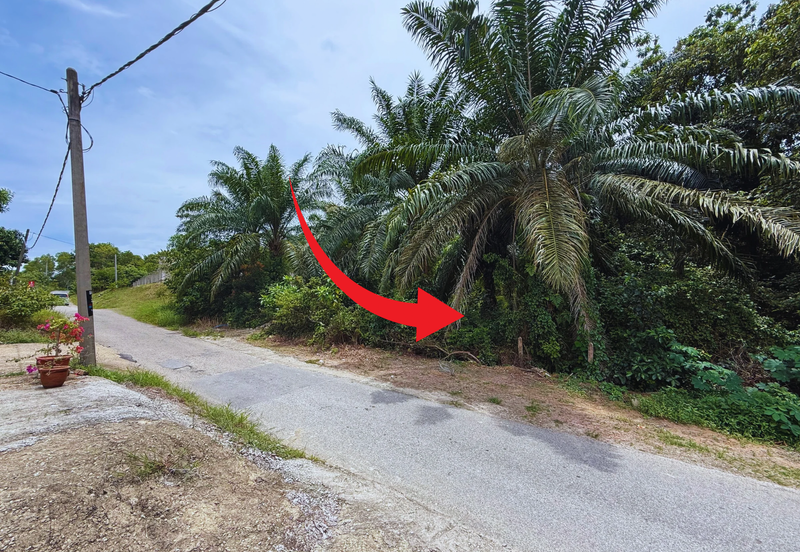 Tanah tepi Jalan syarat Bangunan 1361m²  di Kg. Kelulut, Marang, Terengganu