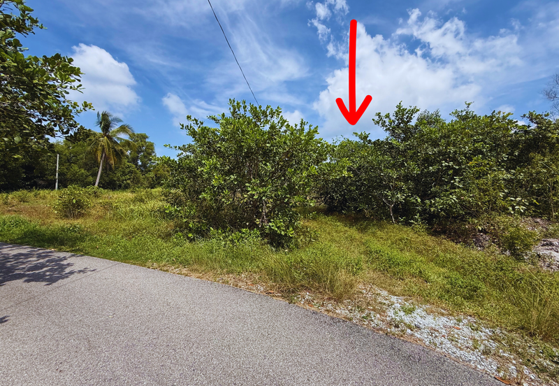 Tanah Lot Banglo bersaiz 441m²  di Kg. Alur Tuman, Marang, Terengganu sebelah Sekolah Memandu Arinah