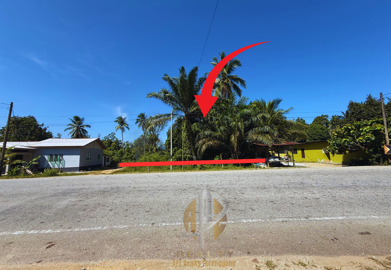 Tanah Tepi Jalan Utama syarat Bangunan 0.53 ekar  di Kg. Tengkawang, Hulu Terengganu