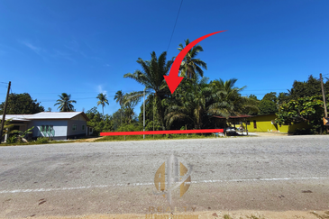 Tanah Tepi Jalan Utama syarat Bangunan 0.53 ekar  di Kg. Tengkawang, Hulu Terengganu
