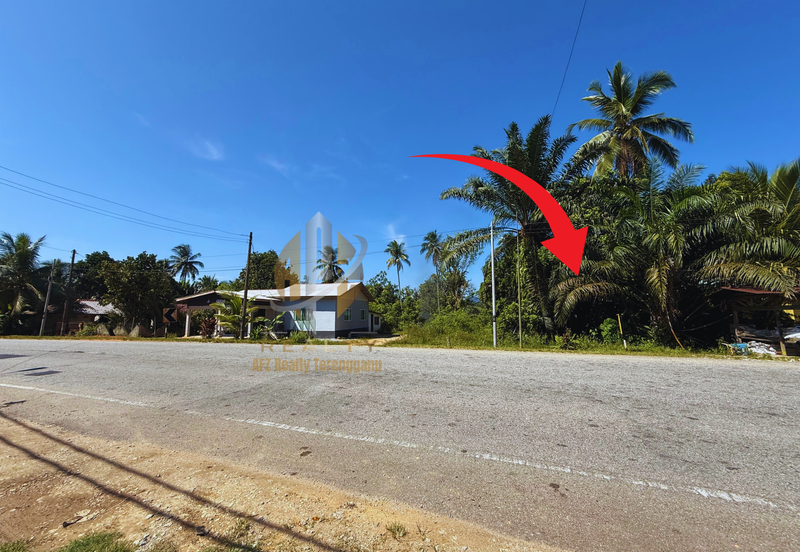 Tanah Tepi Jalan Utama syarat Bangunan 0.53 ekar  di Kg. Tengkawang, Hulu Terengganu