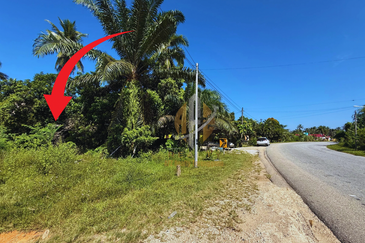 Tanah Tepi Jalan Utama syarat Bangunan 0.53 ekar  di Kg. Tengkawang, Hulu Terengganu