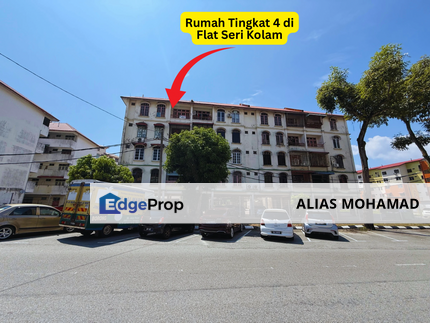 Rumah di Tingkat 4 Flat Seri Kolam, Kuala Terengganu, Terengganu, Terengganu, Kuala Terengganu