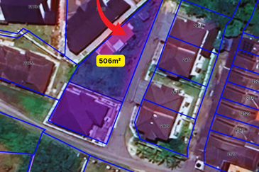 Tanah Lot Banglo bersaiz 506m²  di Taman Durian Burung, Kubang Parit, Terengganu