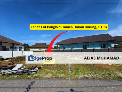 Tanah Lot Banglo bersaiz 506m²  di Taman Durian Burung, Kubang Parit, Terengganu, Terengganu, Kuala Terengganu