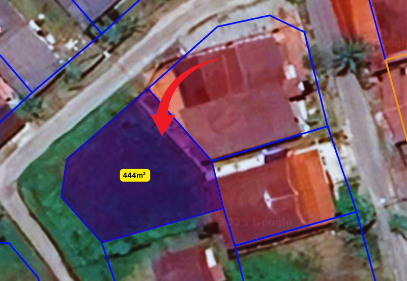 [CORNER LOT]Tanah Lot Banglo bersaiz 444m²  di Tok Adis, Kuala Ibai, Kuala Terengganu berdekatan MYDIN Kuala Ibai