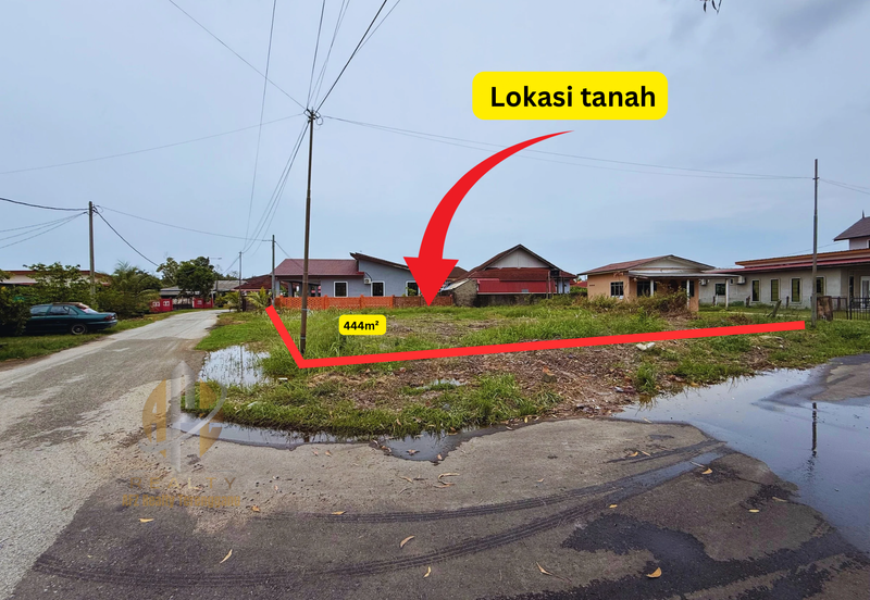 [CORNER LOT]Tanah Lot Banglo bersaiz 444m²  di Tok Adis, Kuala Ibai, Kuala Terengganu berdekatan MYDIN Kuala Ibai