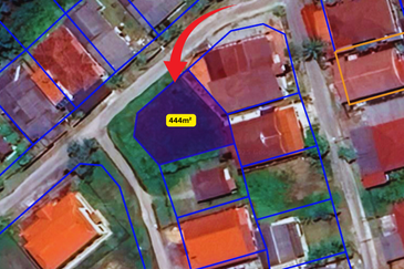 [CORNER LOT]Tanah Lot Banglo bersaiz 444m²  di Tok Adis, Kuala Ibai, Kuala Terengganu berdekatan MYDIN Kuala Ibai