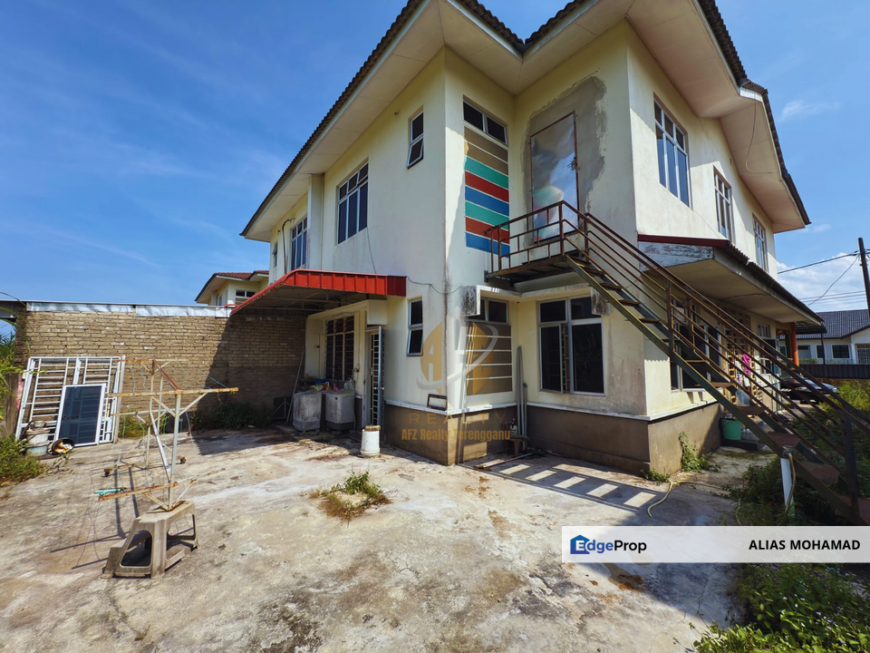Rumah Semi-D 2 Tingkat di Kg. Wakaf Mempelam, Kuala Terengganu berdekatan Pasaraya NIRWANA, Terengganu, Kuala Terengganu