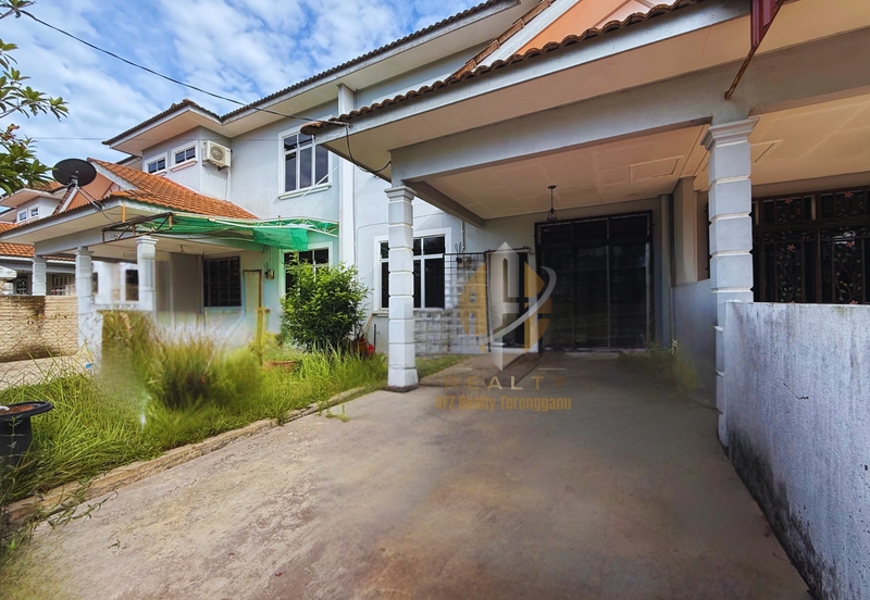 Rumah Teres 2 Tingkat di Taman Desa Mutiara, Gong Badak, Terengganu berdekatan Petron & Perodua Gong Badak