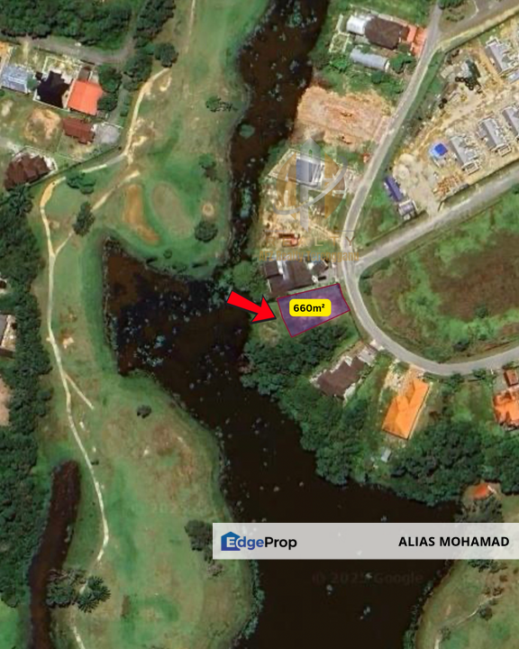 Tanah Lot Banglo bersaiz 660m²  di Kuala Terengganu Golf Resort (KTGR), Tok Jembal, Terengganu mangadap Tasik & Padang Golf, Terengganu, 