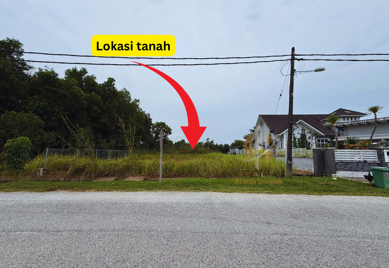 Tanah Lot Banglo bersaiz 660m²  di Kuala Terengganu Golf Resort (KTGR), Tok Jembal, Terengganu mangadap Tasik & Padang Golf