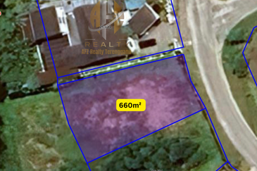 Tanah Lot Banglo bersaiz 660m²  di Kuala Terengganu Golf Resort (KTGR), Tok Jembal, Terengganu mangadap Tasik & Padang Golf