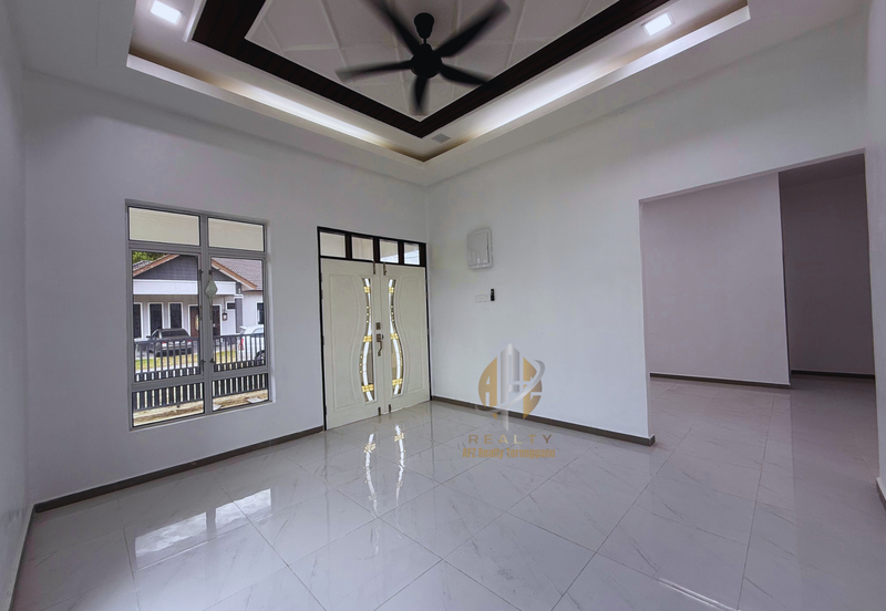 2 Unit Rumah Semi-D Setingkat di Kg. Alur Tuman, Marang, Terengganu berdekatan Pantai Kelulut