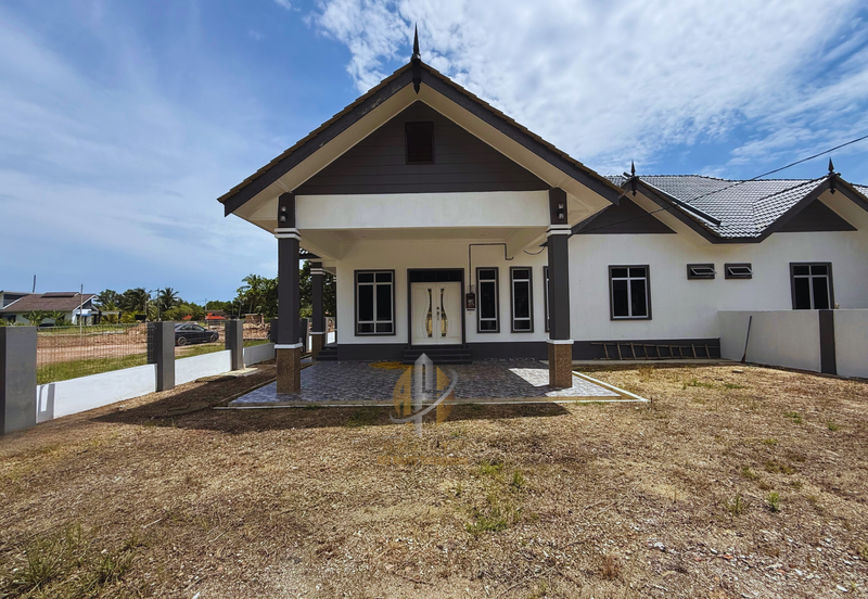 2 Unit Rumah Semi-D Setingkat di Kg. Alur Tuman, Marang, Terengganu berdekatan Pantai Kelulut