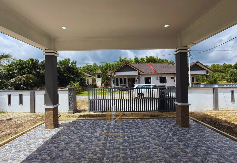 2 Unit Rumah Semi-D Setingkat di Kg. Alur Tuman, Marang, Terengganu berdekatan Pantai Kelulut