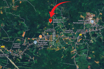 Tanah Kebun bersaiz 4.23 ekar di Kg. Jerung Seberang, Marang, Terengganu