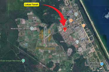Lot Banglo bersaiz 344m²  di Pulau Kerengga, Marang, Terengganu berdekatan Asrama PERKAYA & Penjara Marang