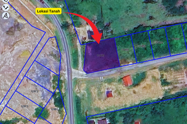 [CORNER LOT] Lot Banglo bersaiz 1164m²  di Tok kah, Kuala Dungun, Terengganu