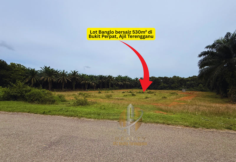 Lot Banglo bersaiz 530m²  di Kg. Bukit Perpat, Ajil, Terengganu
