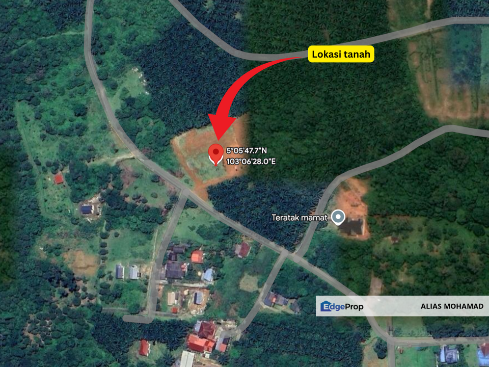 Lot Banglo bersaiz 530m²  di Kg. Bukit Perpat, Ajil, Terengganu, Terengganu, Ajil