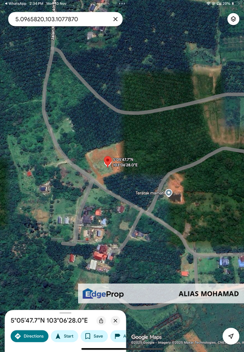 Lot Banglo bersaiz 530m²  di Kg. Bukit Perpat, Ajil, Terengganu, Terengganu, Ajil