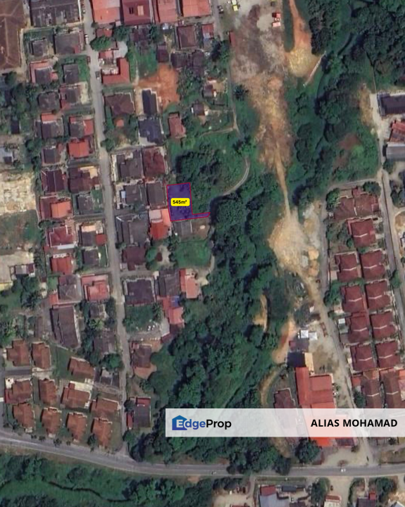 Lot Banglo Open Title bersaiz 545m²  di Pusat Bandar Kuala Berang, Terengganu, Terengganu, Kuala Berang