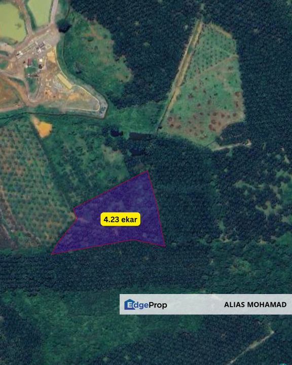 Tanah sawit 4.23 ekar di Bukit Diman, Ajil, Terengganu, Terengganu, Ajil