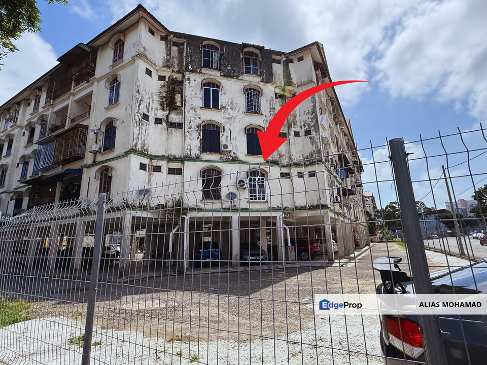 Rumah corner lot di Tingkat 1 Flat Seri Kolam, Kuala Terengganu, Terengganu, Terengganu, Kuala Terengganu