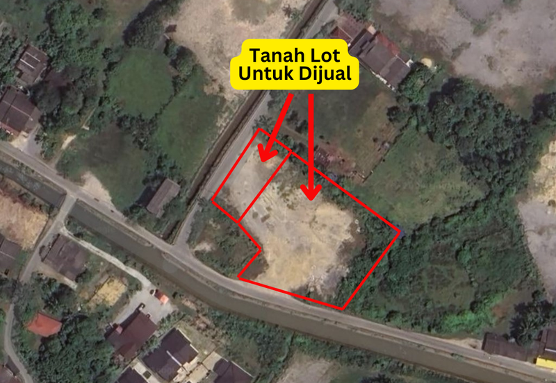 2 Tanah Lot Bersaiz 2868m² & 785m² di Kg. Segading, Gelugor Kedai, Kuala Terengganu tepi jalan