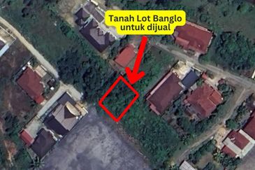 𝐓𝐚𝐧𝐚𝐡 𝐋𝐨𝐭 𝐁𝐚𝐧𝐠𝐥𝐨 𝐛𝐞𝐫𝐬𝐚𝐢𝐳  𝟑𝟗𝟎𝐦² 𝐝𝐢 𝐊𝐠. 𝐁𝐚𝐧𝐠𝐠𝐨𝐥 𝐊𝐚𝐭𝐨𝐧𝐠, 𝐒𝐞𝐫𝐚𝐝𝐚, 𝐊𝐮𝐚𝐥𝐚 𝐓𝐞𝐫𝐞𝐧𝐠𝐠𝐚𝐧𝐮