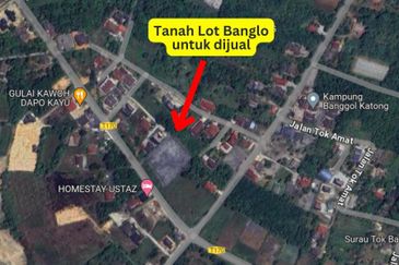 𝐓𝐚𝐧𝐚𝐡 𝐋𝐨𝐭 𝐁𝐚𝐧𝐠𝐥𝐨 𝐛𝐞𝐫𝐬𝐚𝐢𝐳  𝟑𝟗𝟎𝐦² 𝐝𝐢 𝐊𝐠. 𝐁𝐚𝐧𝐠𝐠𝐨𝐥 𝐊𝐚𝐭𝐨𝐧𝐠, 𝐒𝐞𝐫𝐚𝐝𝐚, 𝐊𝐮𝐚𝐥𝐚 𝐓𝐞𝐫𝐞𝐧𝐠𝐠𝐚𝐧𝐮