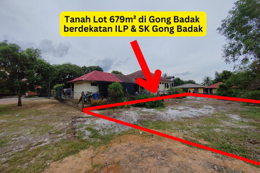 [𝐓𝐀𝐍𝐀𝐇 𝐆𝐑𝐄𝐃 𝐀]𝐓𝐚𝐧𝐚𝐡 𝐋𝐨𝐭 𝐁𝐚𝐧𝐠𝐥𝐨 𝐛𝐞𝐫𝐬𝐚𝐢𝐳  𝟔𝟕𝟗𝐦² 𝐝𝐢 𝐆𝐨𝐧𝐠 𝐁𝐚𝐝𝐚𝐤 𝐛𝐞𝐫𝐝𝐞𝐤𝐚𝐭𝐚𝐧 𝐈𝐋𝐏