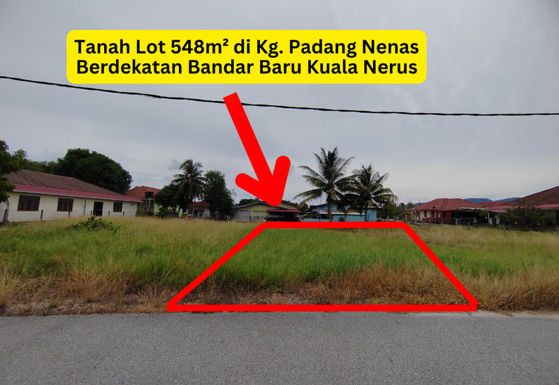 [𝐓𝐀𝐍𝐀𝐇 𝐆𝐑𝐄𝐃 𝐀]𝐓𝐚𝐧𝐚𝐡 𝐋𝐨𝐭 𝐁𝐚𝐧𝐠𝐥𝐨 𝐛𝐞𝐫𝐬𝐚𝐢𝐳  𝟓𝟒𝟖𝐦² 𝐝𝐢 𝐊𝐠. 𝐏𝐚𝐝𝐚𝐧𝐠 𝐍𝐞𝐧𝐚𝐬, 𝐊𝐮𝐚𝐥𝐚 𝐍𝐞𝐫𝐮𝐬