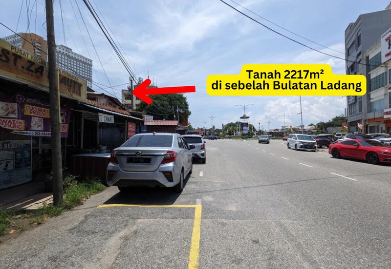 𝐓𝐚𝐧𝐚𝐡 𝐊𝐨𝐦𝐞𝐫𝐬𝐢𝐚𝐥 𝐬𝐚𝐢𝐳 𝟐𝟐𝟏𝟕𝐦² 𝐬𝐞𝐛𝐞𝐥𝐚𝐡 𝐁𝐮𝐥𝐚𝐭𝐚𝐧 𝐋𝐚𝐝𝐚𝐧𝐠 𝐝𝐢 𝐓𝐞𝐧𝐠𝐚𝐡 𝐏𝐮𝐬𝐚𝐭 𝐁𝐚𝐧𝐝𝐚𝐫 𝐊.𝐓𝐑𝐆