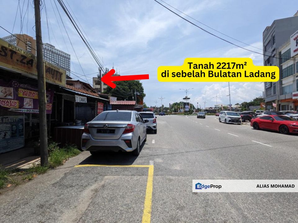 𝐓𝐚𝐧𝐚𝐡 𝐊𝐨𝐦𝐞𝐫𝐬𝐢𝐚𝐥 𝐬𝐚𝐢𝐳 𝟐𝟐𝟏𝟕𝐦² 𝐬𝐞𝐛𝐞𝐥𝐚𝐡 𝐁𝐮𝐥𝐚𝐭𝐚𝐧 𝐋𝐚𝐝𝐚𝐧𝐠 𝐝𝐢 𝐓𝐞𝐧𝐠𝐚𝐡 𝐏𝐮𝐬𝐚𝐭 𝐁𝐚𝐧𝐝𝐚𝐫 𝐊.𝐓𝐑𝐆, Terengganu, Kuala Terengganu