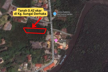 Tanah syarat Bangunan 0.42 ekar Di Kg Sungai Derhaka, Kuala Terengganu