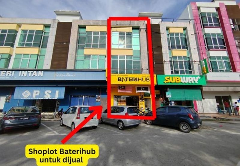 [NON BUMI UNIT] Shoplot 3 Tingkat di Dataran Austin, Gong Badak, Kuala Nerus Terengganu [Disewa oleh Baterihub]