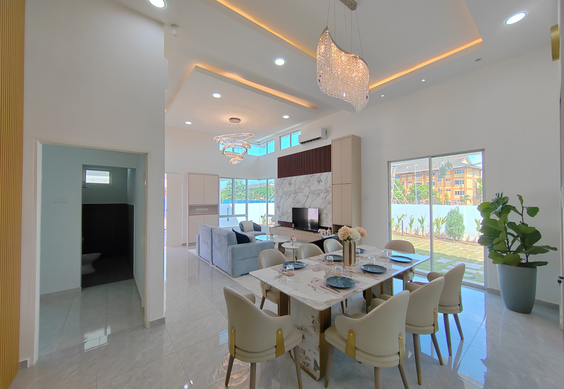 RUMAH BANGLO &  SEMI-D SETINGKAT EKSLUSIF MEWAH & MODEN DI WAKAF TAPAI, MARANG SEBELAH AKADEMI BOMBA & IKBN WAKAF TAPAI