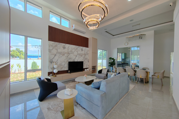 RUMAH BANGLO &  SEMI-D SETINGKAT EKSLUSIF MEWAH & MODEN DI WAKAF TAPAI, MARANG SEBELAH AKADEMI BOMBA & IKBN WAKAF TAPAI