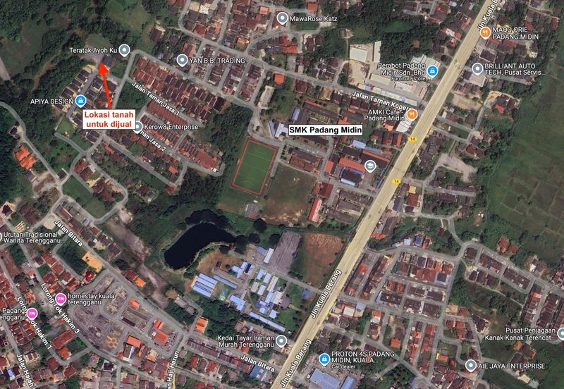 𝐓𝐀𝐍𝐀𝐇 𝐊𝐎𝐒𝐎𝐍𝐆 𝐃𝐈 𝐏𝐀𝐃𝐀𝐍𝐆 𝐌𝐈𝐃𝐈𝐍, 𝐊𝐔𝐀𝐋𝐀 𝐓𝐄𝐑𝐄𝐍𝐆𝐆𝐀𝐍𝐔, 𝐓𝐄𝐑𝐄𝐍𝐆𝐆𝐀𝐍𝐔