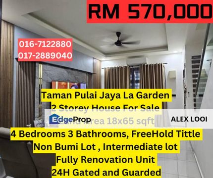 Bandar Pulai Jaya Jalan Pulai Jaya 37 2 Storey House For Sale Kangkar Pulai Pulai Hijauan Pulai Perdana , Johor, Kangkar Pulai