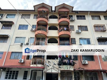 Facing Open with Balcony, FREEHOLD, Near LRT, SK/SMK Taman Melati, Kuala Lumpur, Setapak