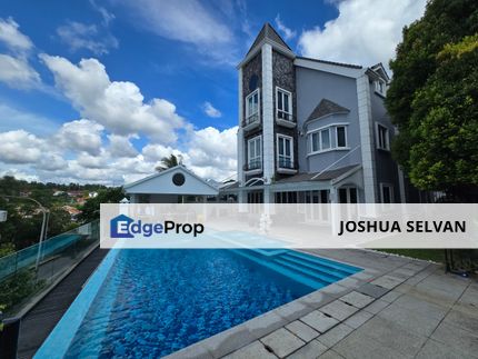 3 Storey French Chateau with unblocked views on guarded street, Kuala Lumpur, Damansara Heights