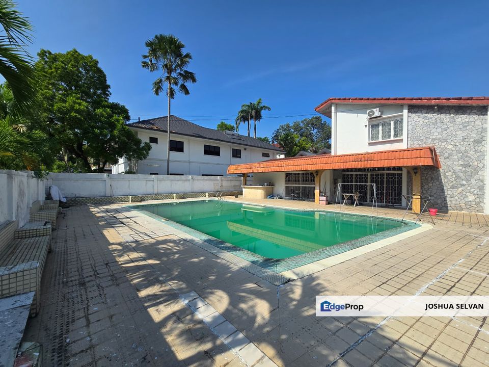 Basic Bungalow on large squarish flat land @ Bukit Tunku, Kuala Lumpur, Kenny Hills (Bukit Tunku)