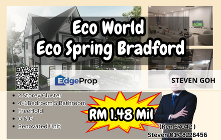 Eco Spring @ Bradford Cluster House For Sale, Johor, Johor Bahru