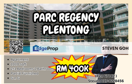 Parc Regency @ Plentong For Sale, Johor, Johor Bahru