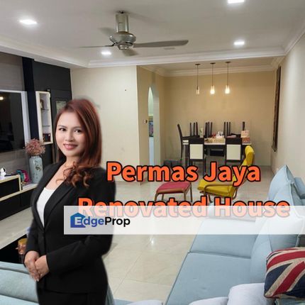 Jalan Permas 16/x Permas Jaya Renovated House Sale Johor , Johor, Permas Jaya/Senibong